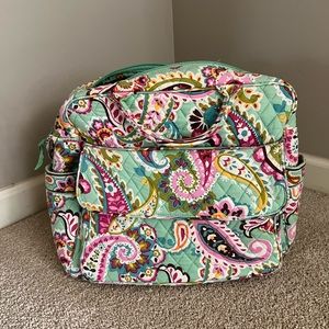 Vera Bradley diaper bag with changing pad